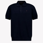 Tommy Hilfiger Enfant Garçons Polo Navy