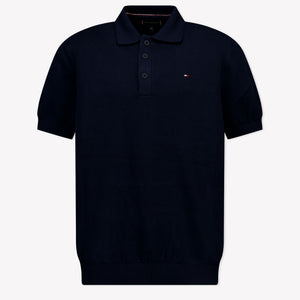 Tommy Hilfiger Enfant Garçons Polo Navy