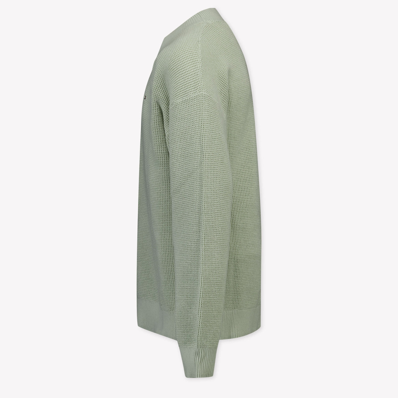 Tommy Hilfiger Enfant Garçons Pull Vert-Clair
