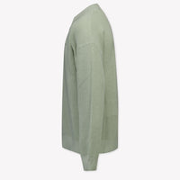 Tommy Hilfiger Enfant Garçons Pull Vert-Clair