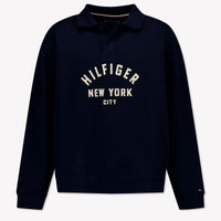 Tommy Hilfiger Enfant Garçons Pull Navy