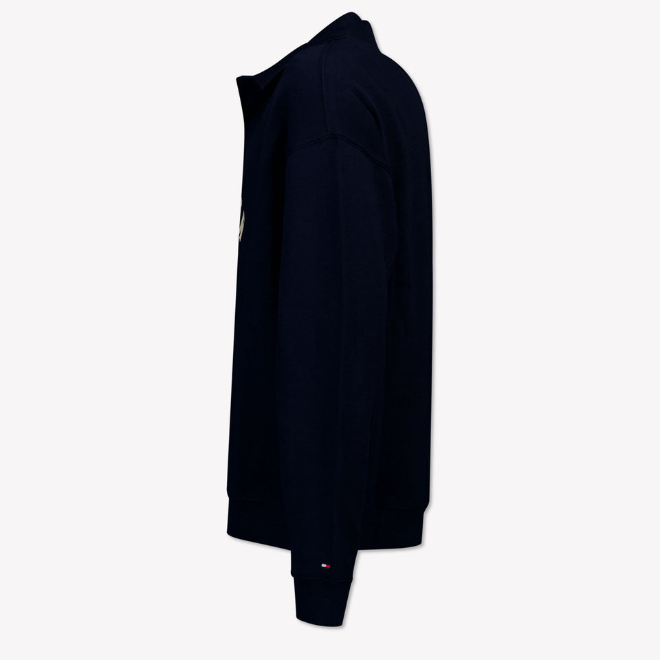 Tommy Hilfiger Niño Chicos Suéter en Navy