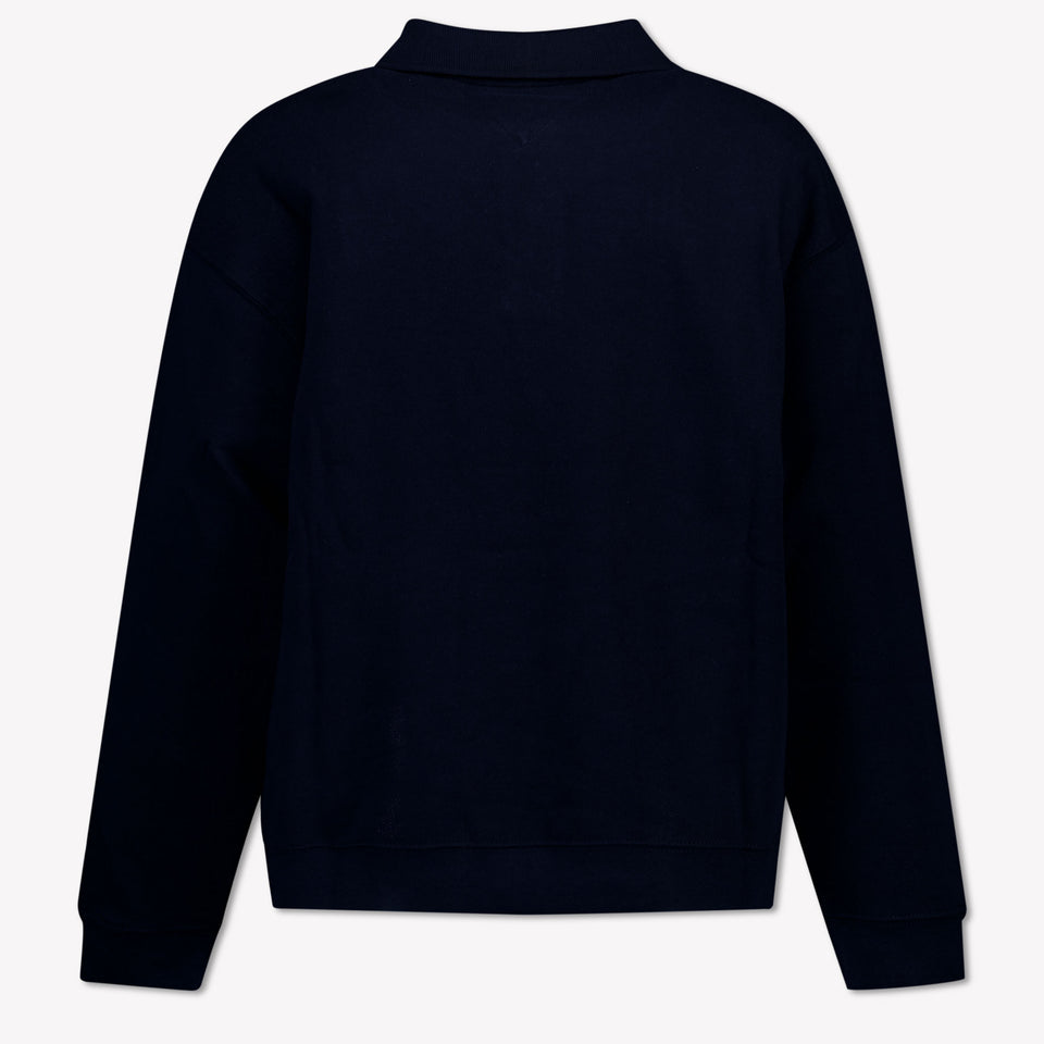 Tommy Hilfiger Niño Chicos Suéter en Navy