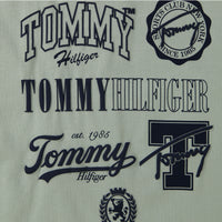 Tommy Hilfiger Enfant Garçons T-shirt Vert-Clair