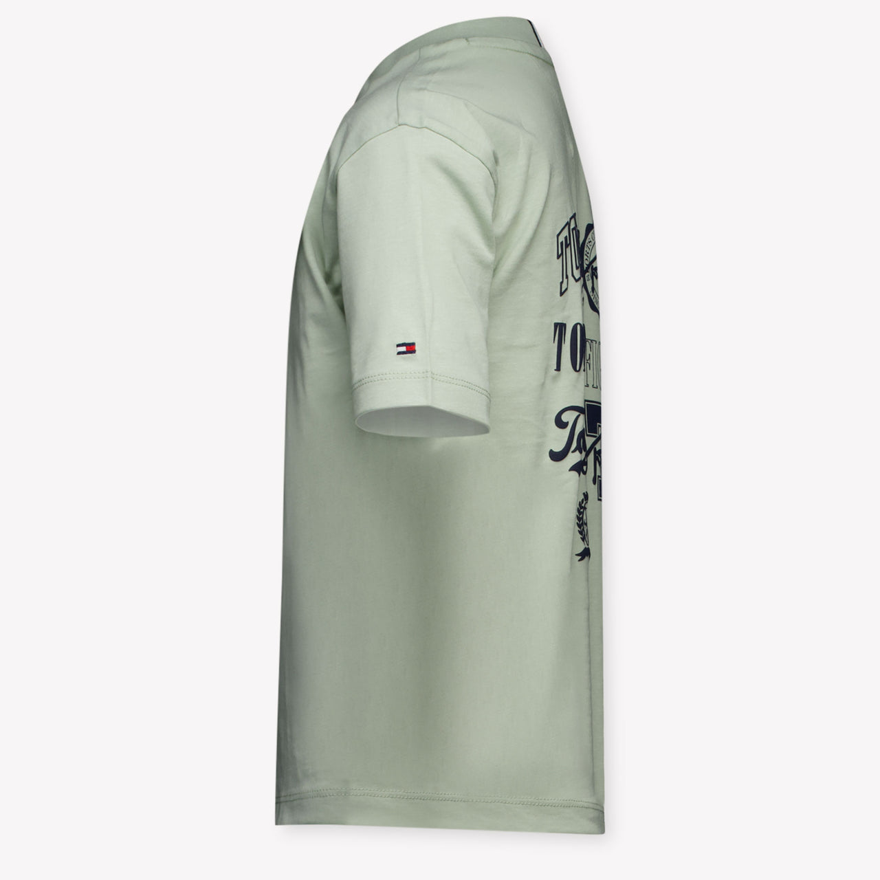 Tommy Hilfiger Enfant Garçons T-shirt Vert-Clair