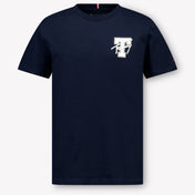 Tommy Hilfiger Kinder Jongens T-Shirt In Navy