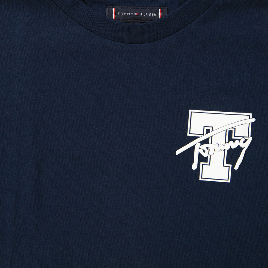 Tommy Hilfiger Enfant Garçons T-shirt Navy