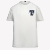 Tommy Hilfiger Enfant Garçons T-shirt Blanc