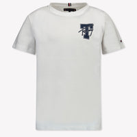 Tommy Hilfiger Enfant Garçons T-shirt Blanc
