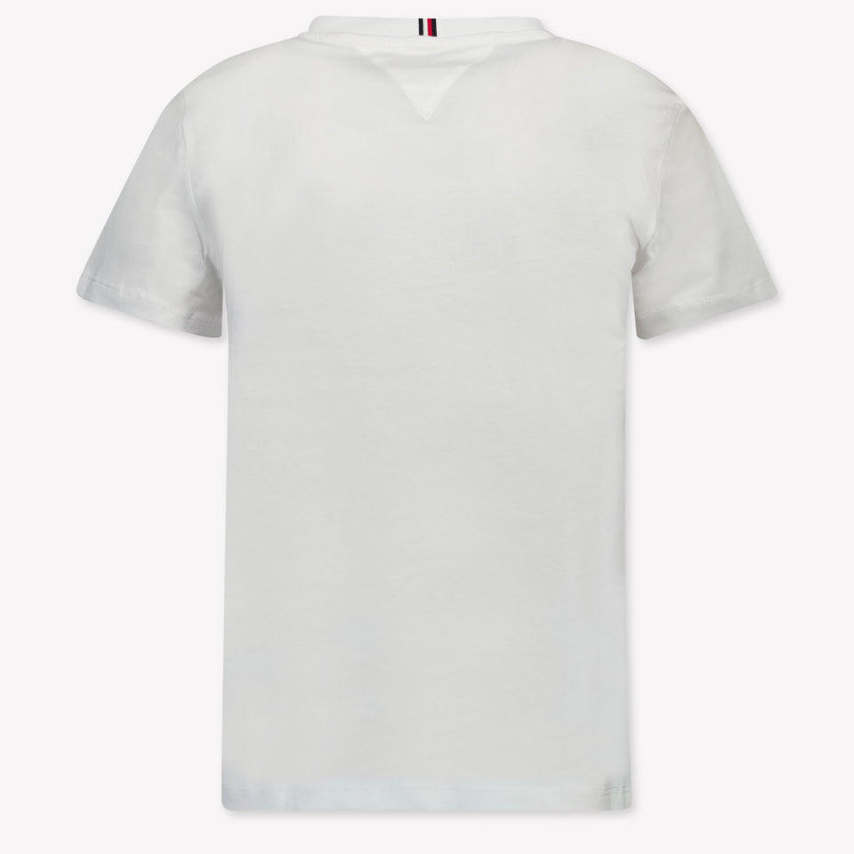 Tommy Hilfiger Ragazzo Ragazzi Maglietta dentro Bianco
