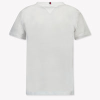 Tommy Hilfiger Enfant Garçons T-shirt Blanc