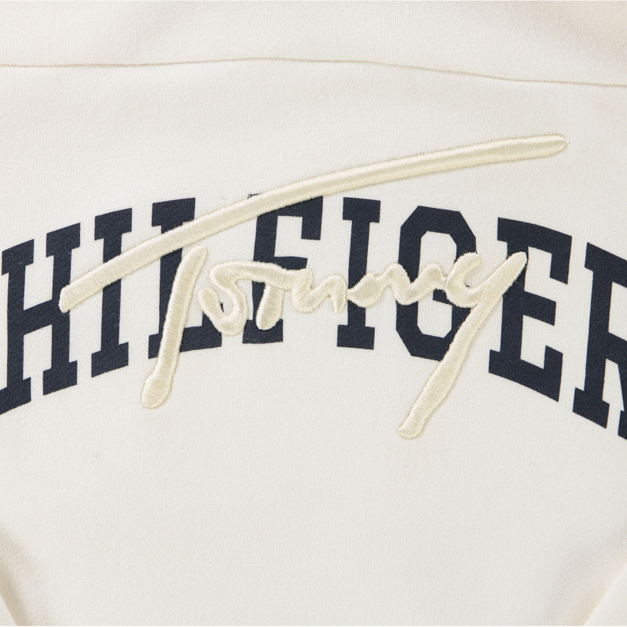 Tommy Hilfiger Enfant Garçons Pull dans le blanc off
