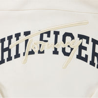 Tommy Hilfiger Enfant Garçons Pull dans le blanc off