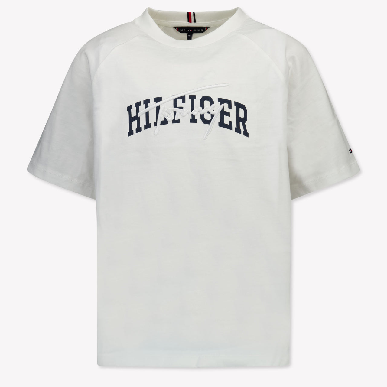 Tommy Hilfiger Enfant Garçons T-shirt Blanc