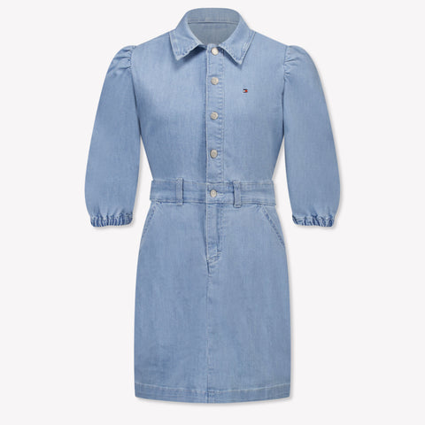 Tommy Hilfiger Niño Chicas Vestido Vaquero