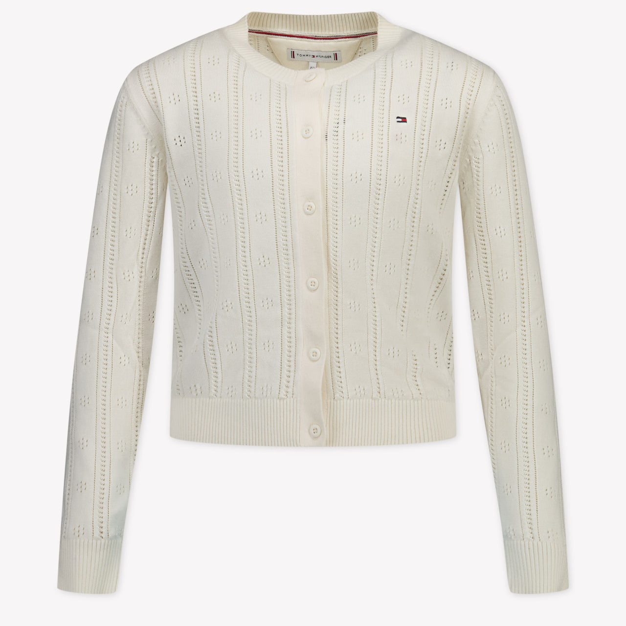 Tommy Hilfiger Enfant Filles Gilet Crème