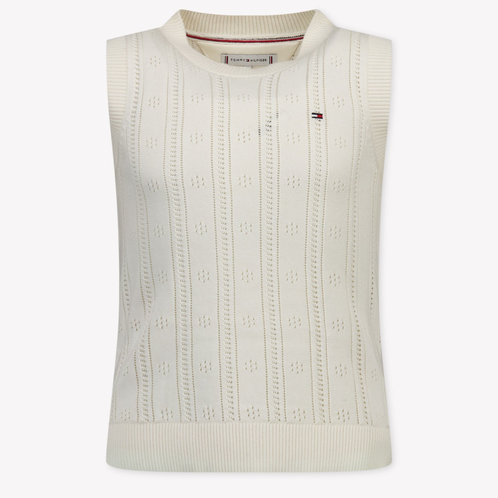 Tommy Hilfiger Kids Girls Vest  Cream