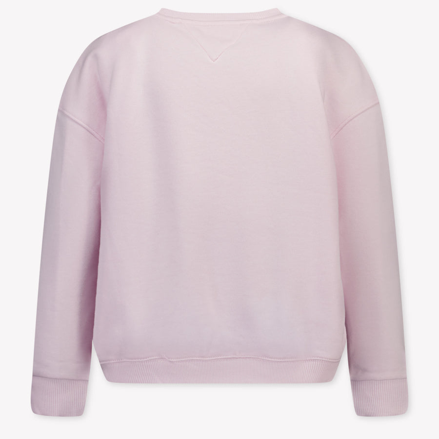 Tommy Hilfiger Enfant Filles Pull Rose Léger