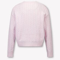 Tommy Hilfiger Enfant Filles Pull Rose Léger