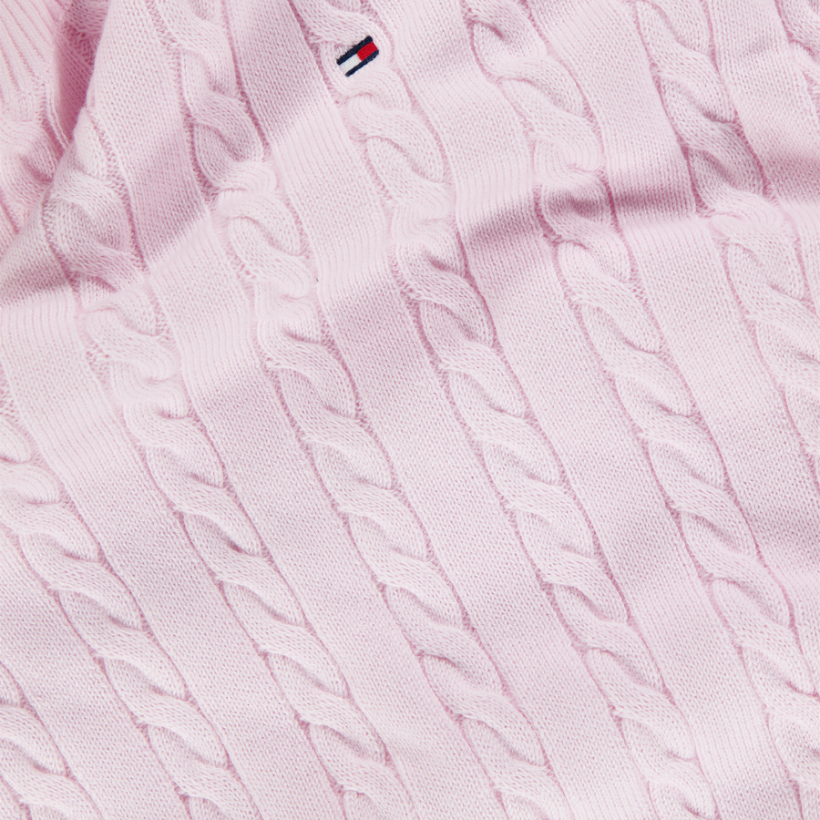 Tommy Hilfiger Enfant Filles Pull Rose Léger