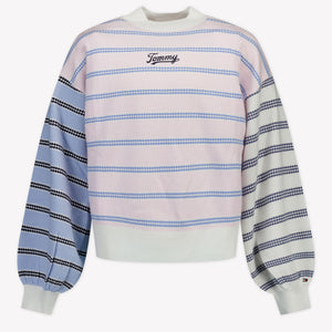 Tommy Hilfiger Enfant Filles Pull Rose Léger
