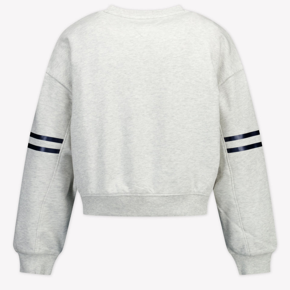 Tommy Hilfiger Kinder Mädchen Pullover Grauweiß
