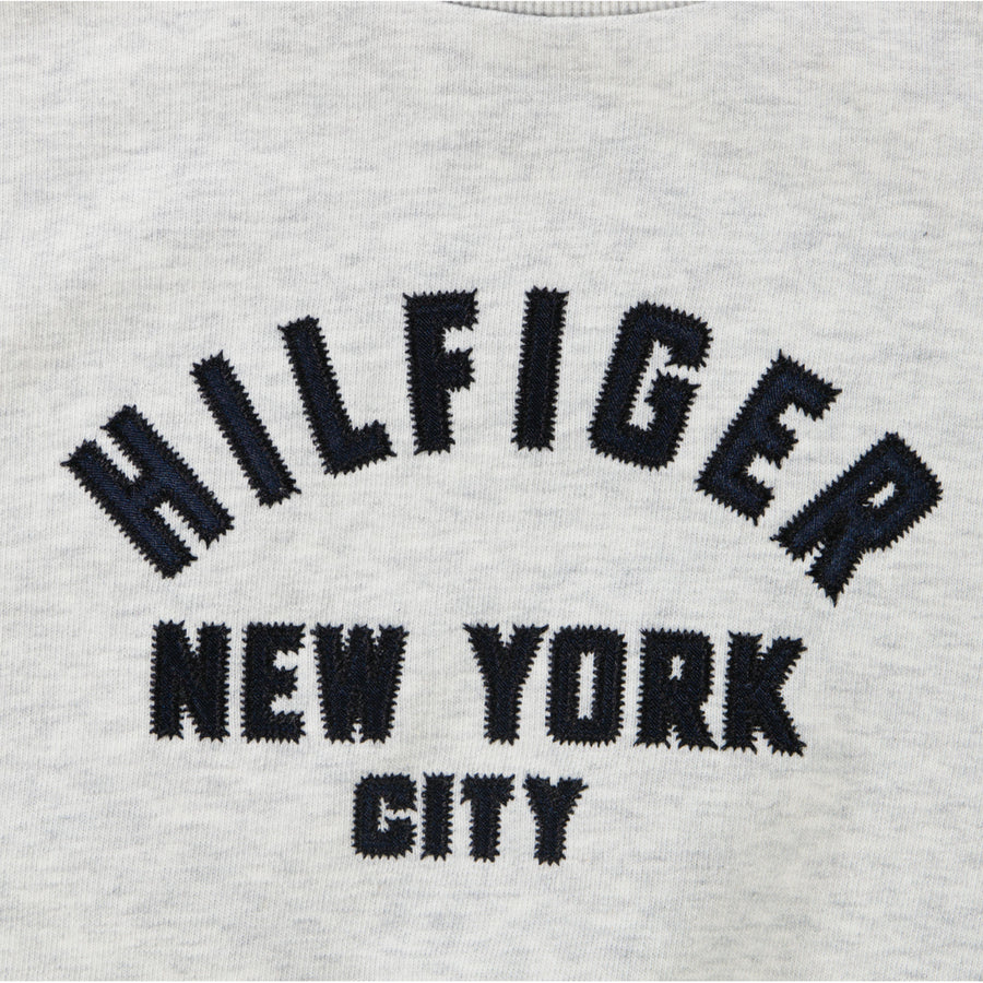 Tommy Hilfiger Enfant Filles Pull dans le blanc off