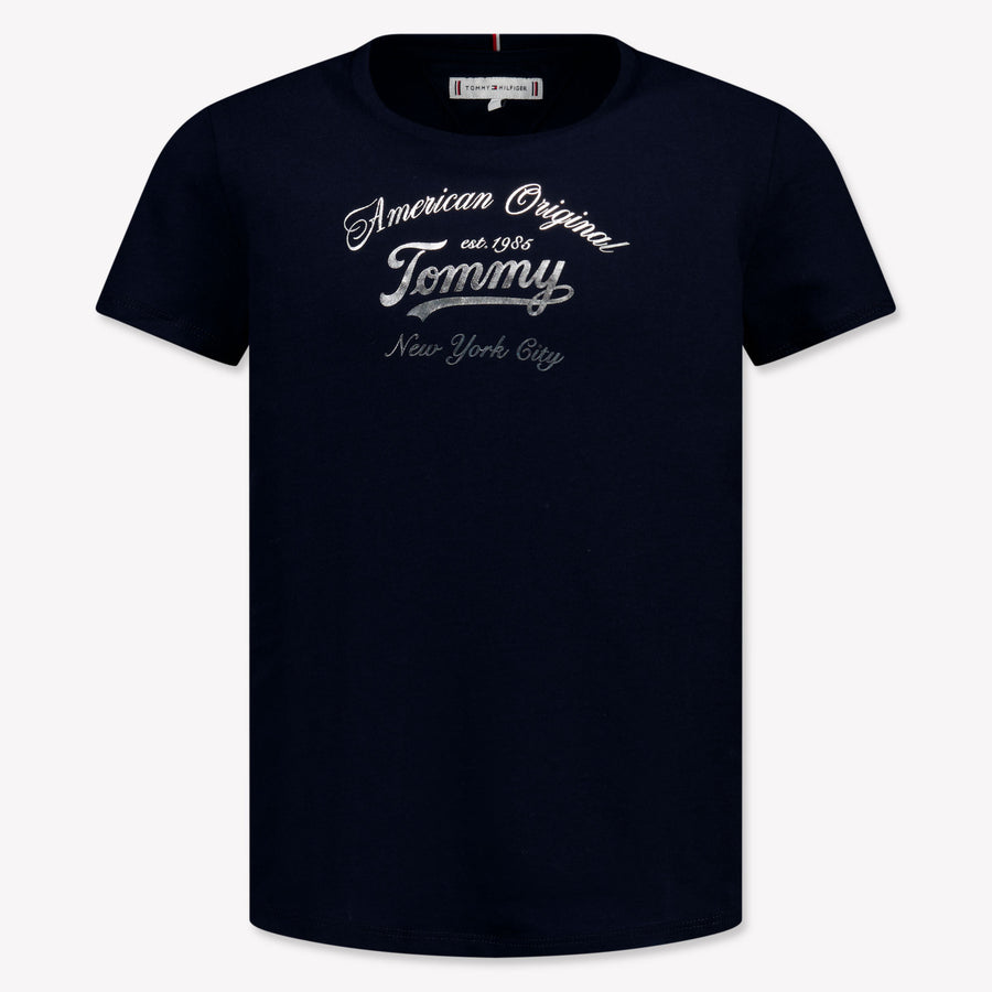 Tommy Hilfiger Enfant Filles T-shirt Navy
