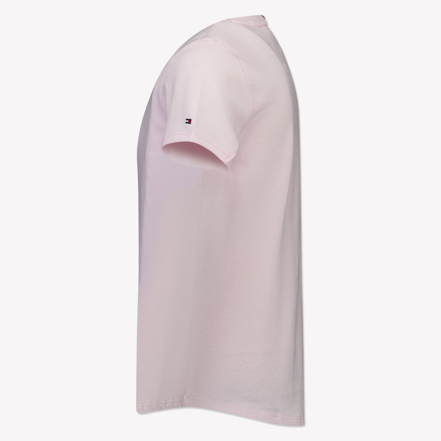 Tommy Hilfiger Enfant Filles T-shirt Rose Léger