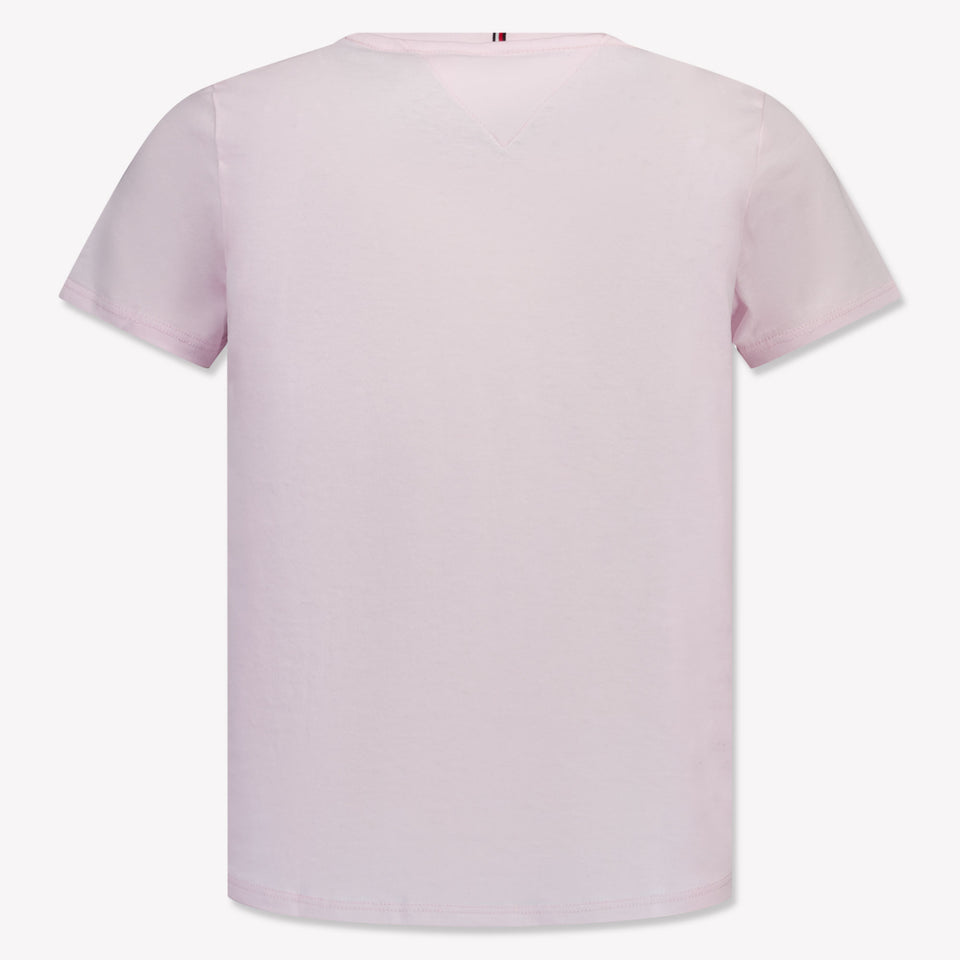 Tommy Hilfiger Enfant Filles T-shirt Rose Léger
