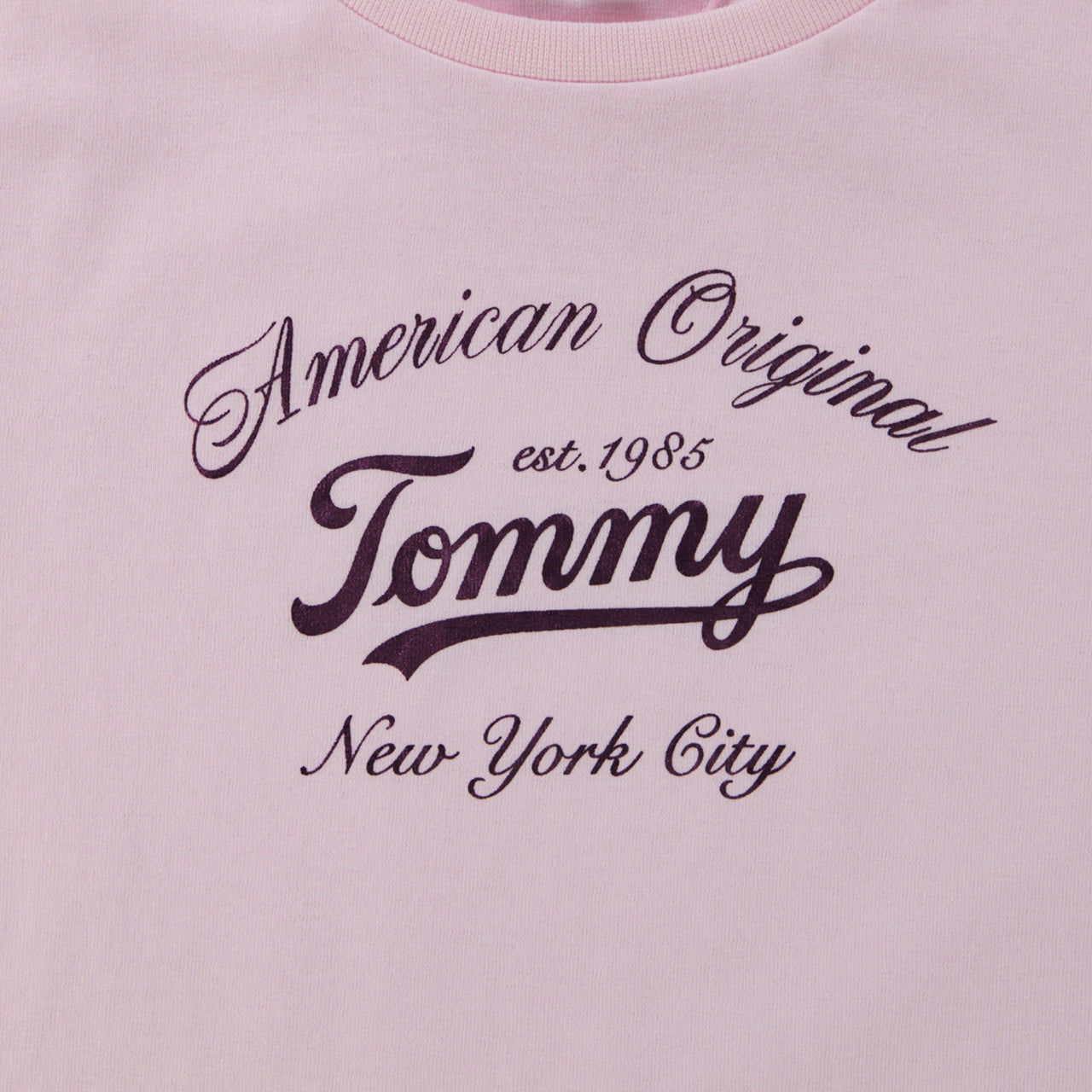 Tommy Hilfiger Enfant Filles T-shirt Rose Léger
