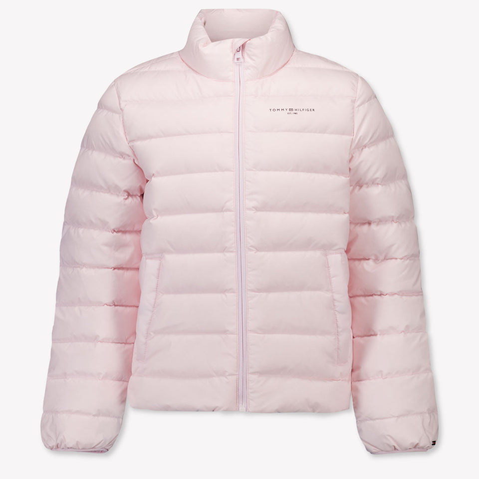 Tommy Hilfiger Niño Chicas Chaqueta Rosa claro