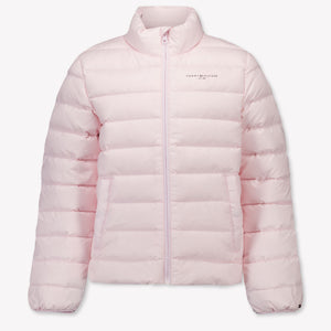Tommy Hilfiger Enfant Filles Veste Rose Léger