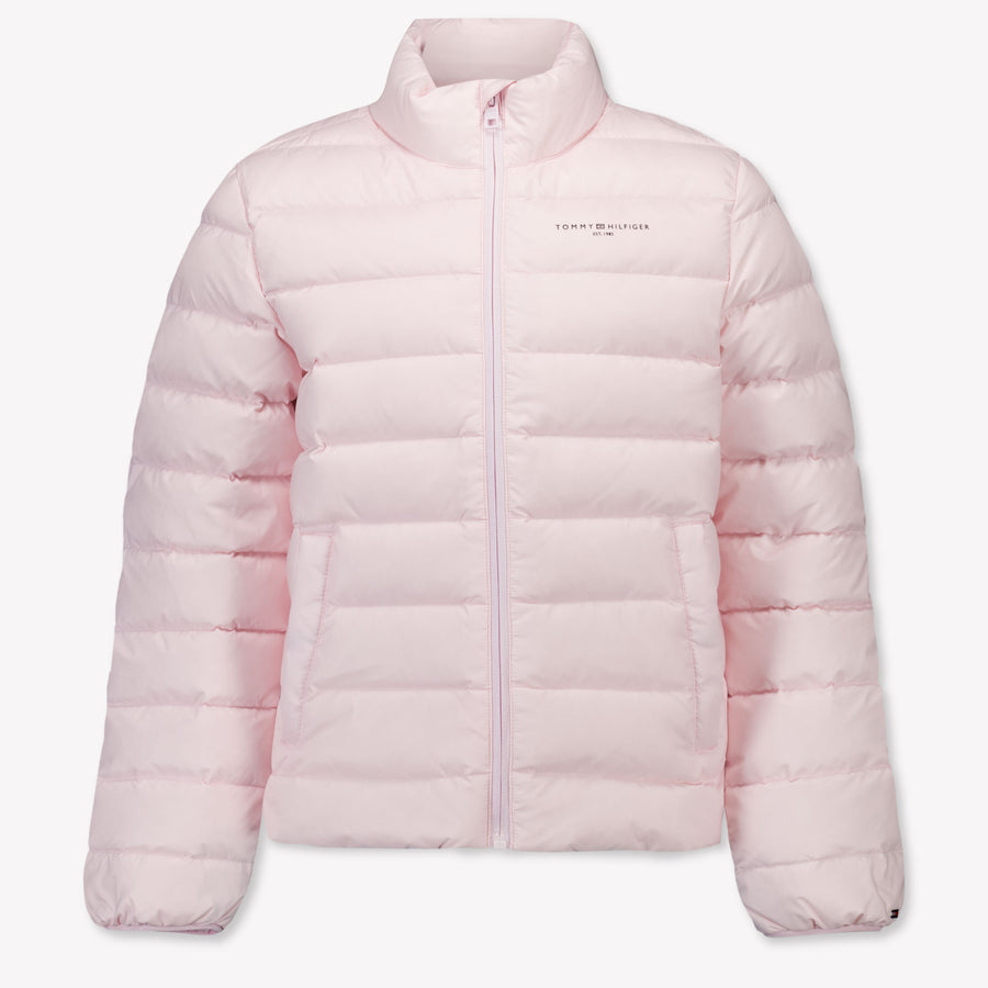 Tommy Hilfiger Enfant Filles Veste Rose Léger