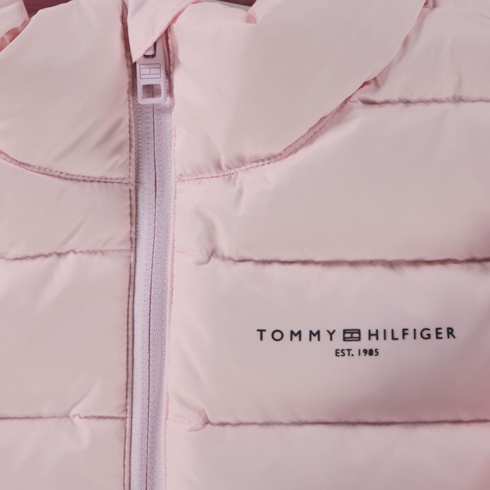 Tommy Hilfiger Niño Chicas Chaqueta Rosa claro