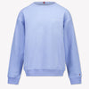 Tommy Hilfiger Enfant Unisexe Pull Bleu Clair