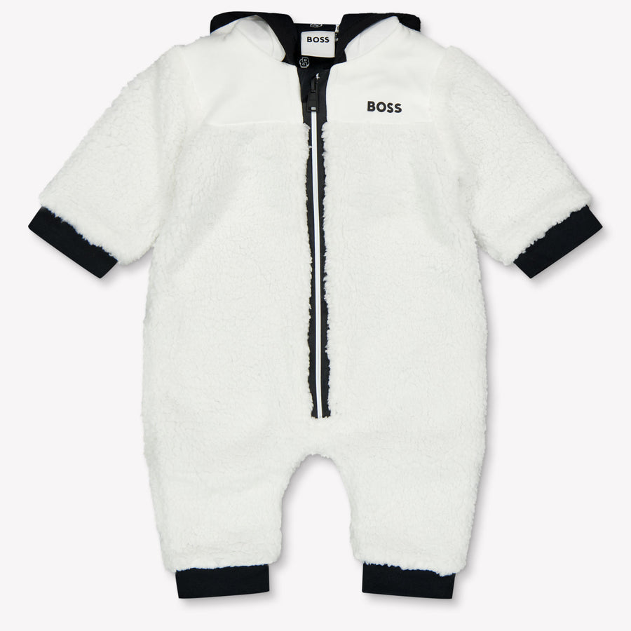 Boss Bebé Chicos Traje de caja Blanco