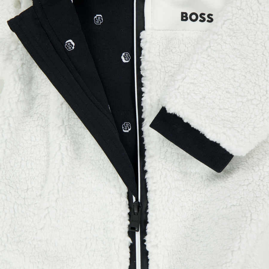 Boss Bebé Chicos Traje de caja Blanco