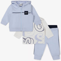 Boss Bébé Garçons Costume de jogging Bleu Clair