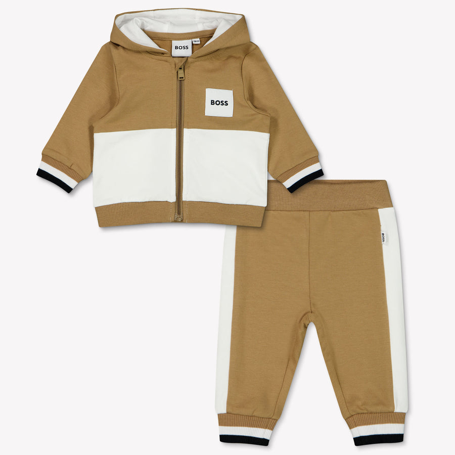 Boss Bébé Garçons Costume de jogging Camel