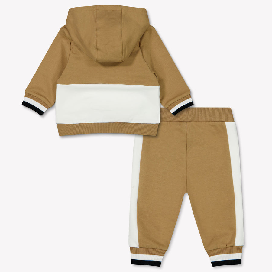 Boss Bébé Garçons Costume de jogging Camel