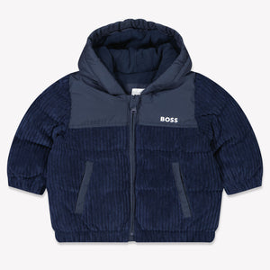 Boss Bébé Garçons Veste d'hiver Navy