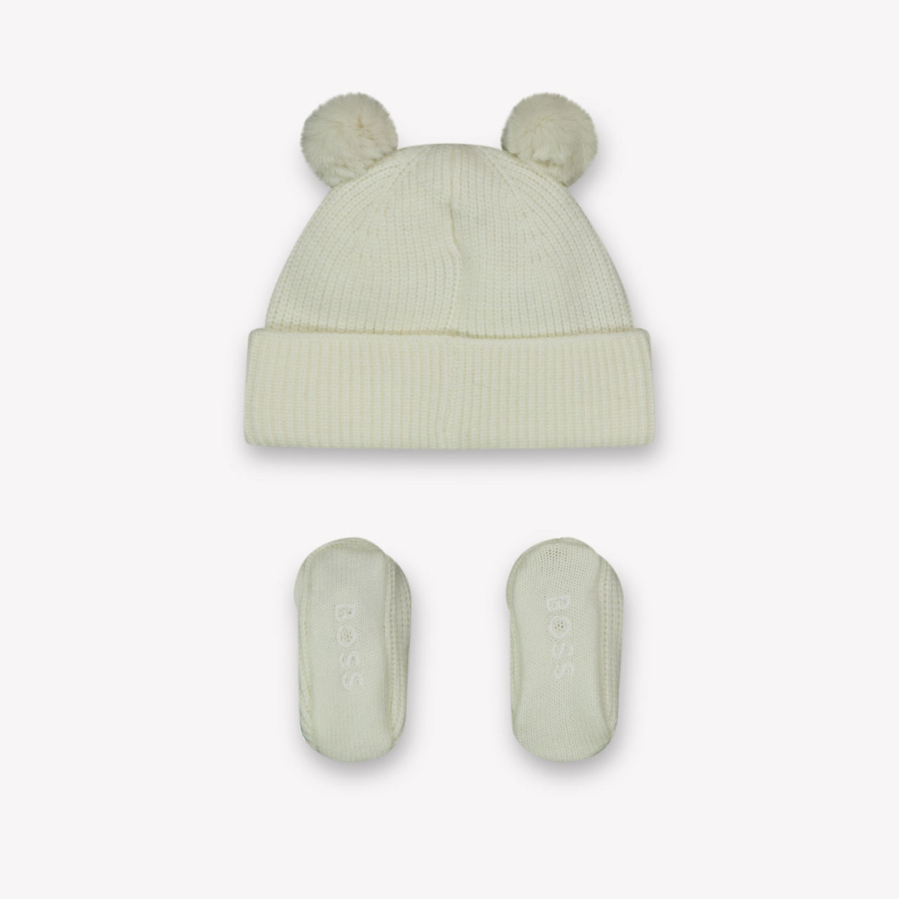 Boss Bébé Garçons Chapeau en blanc