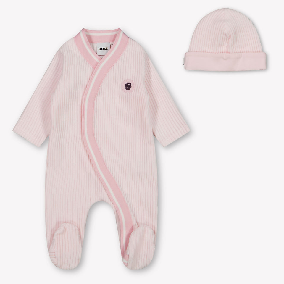 Boss Baby Girls Playsuit  Light Pink