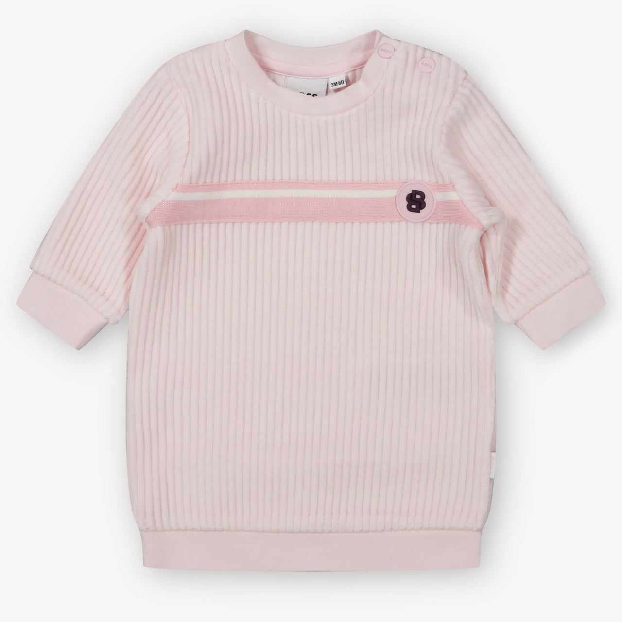 Boss Bébé Filles Robe Rose Léger