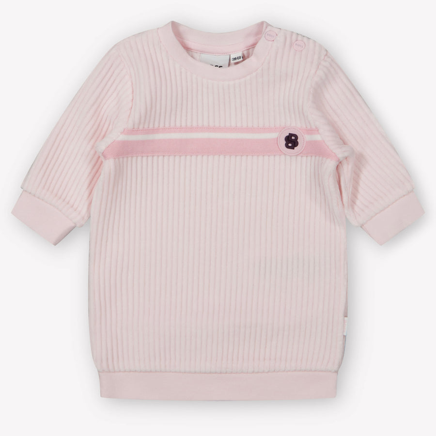 Boss Bébé Filles Robe Rose Léger