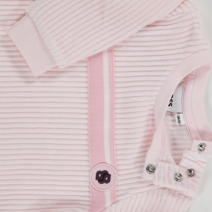 Boss Bébé Filles Robe Rose Léger