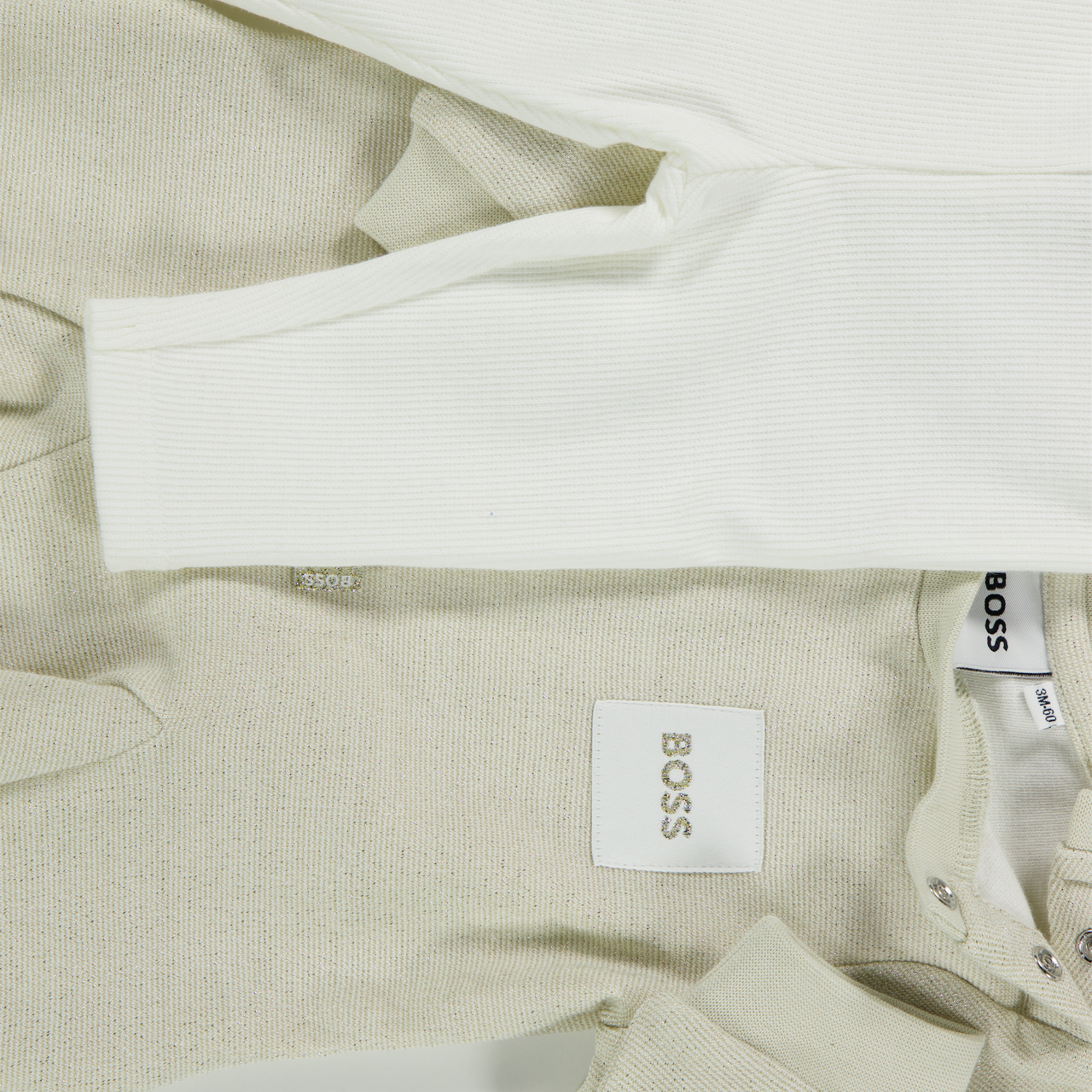 Boss Bébé Filles Robe Or