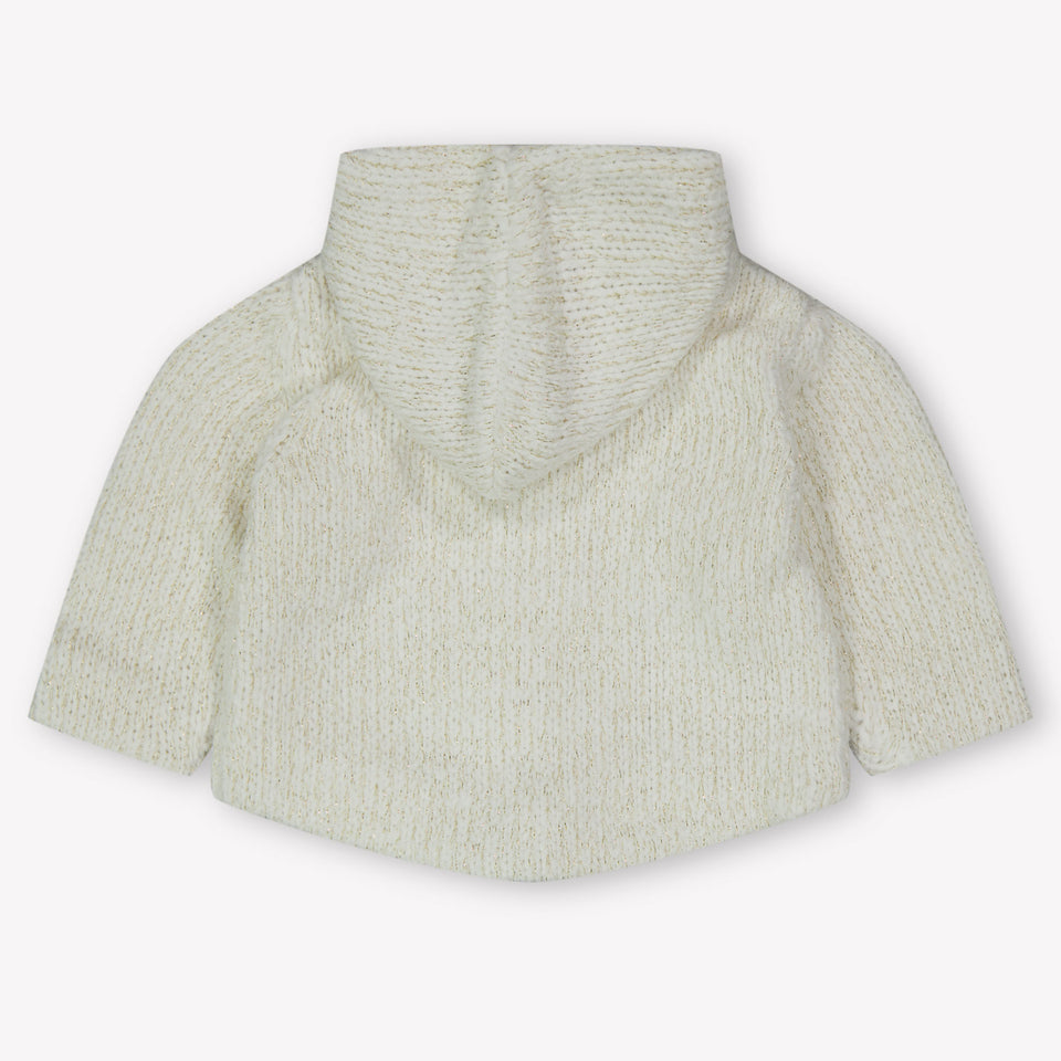 Boss Bébé Filles Gilet dans le blanc