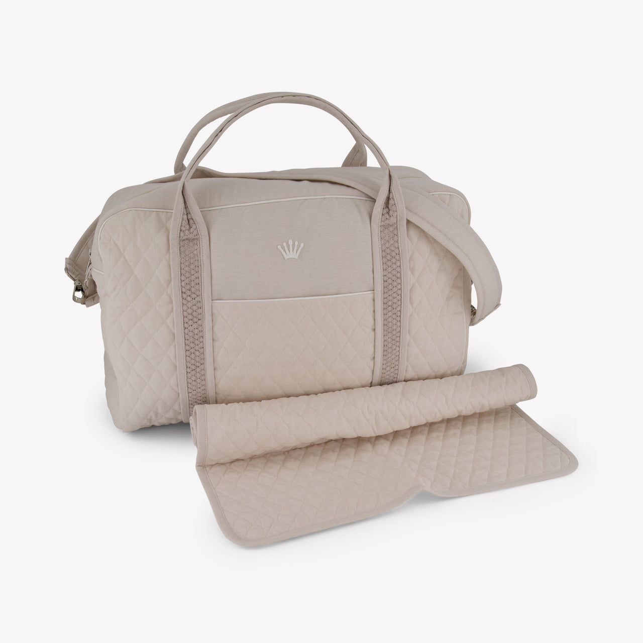 First Baby Unisex Diaper Bag  Beige